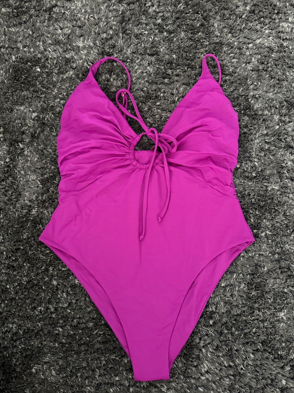 l*space Magenta Piper One-Piece Swimsuit